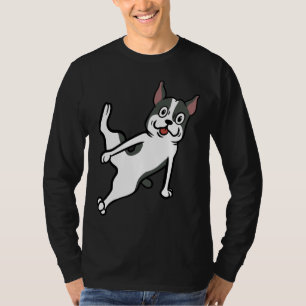 Camiseta Boston Terrier Breakdance Move