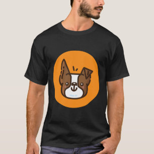 Camiseta Boston Terrier Brown