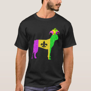 Camiseta Boston Terrier Dog Festa de Carnaval do Lover Mard