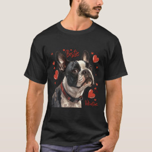 Camiseta Boston Terrier é meu Namorados dono de cachorro-de