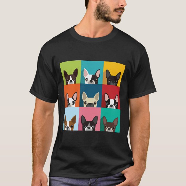 Camiseta Boston Terrier Essential (Frente)