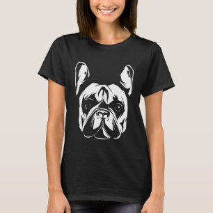 Camiseta Boston Terrier Face Dog Breed Canine Owner Whisper