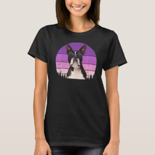 Camiseta Boston Terrier for Women Kids Girls Engraçado Bost