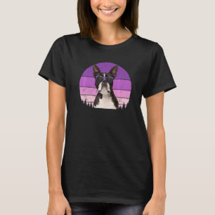 Camiseta Boston Terrier for Women Kids Girls Engraçado Bost