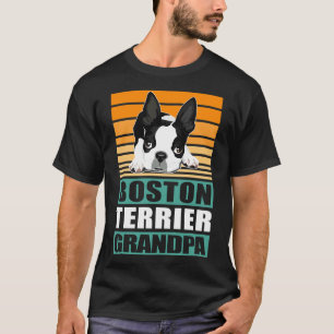 Camiseta Boston Terrier Grandpa Dog Boston Terriers