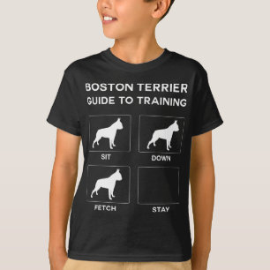 Camiseta Boston Terrier Guide To Training Dog Obedience