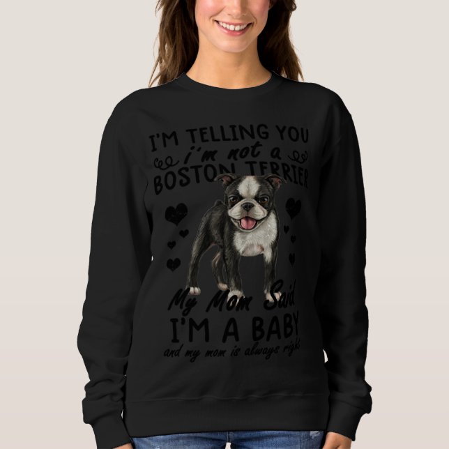 Camiseta boston terrier  I m Not A Boston Terrier (Frente)