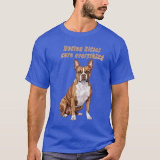 Camiseta Boston Terrier Kisses Cure Everything – Men’s Dog