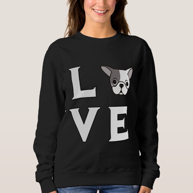 Camiseta Boston Terrier Love (Frente)