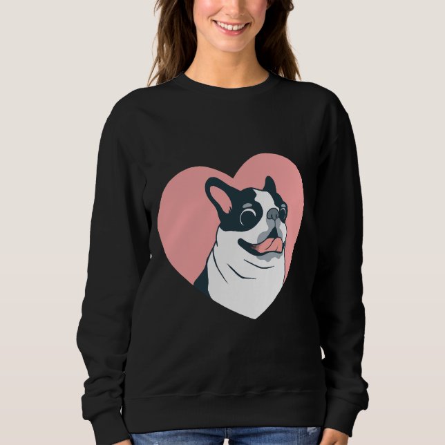 Camiseta Boston Terrier Love 168 (Frente)