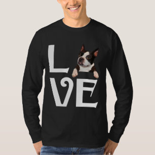 Camiseta Boston Terrier Love Dog Owner Boston Terrier Puppy
