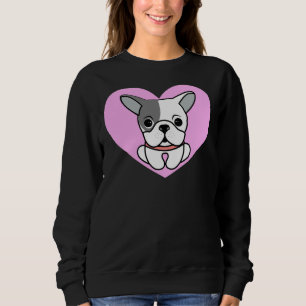Camiseta Boston Terrier Love Heart