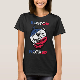 Camiseta Boston Terrier Mãe