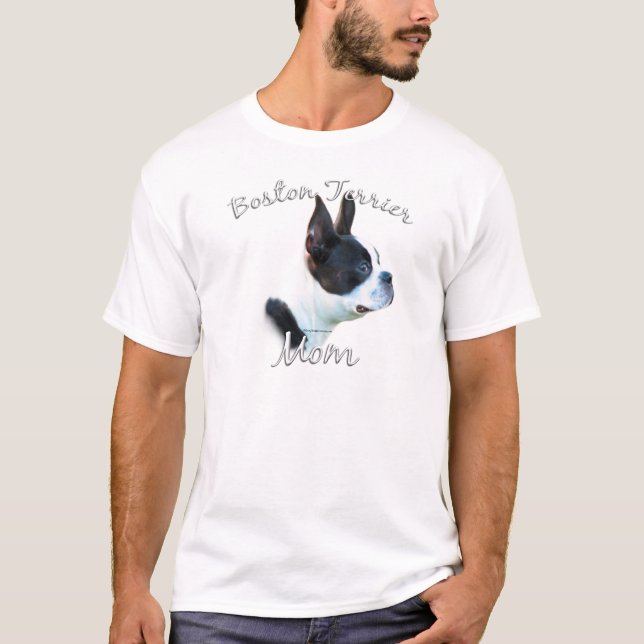 Camiseta Boston Terrier Mãe 2 (Frente)