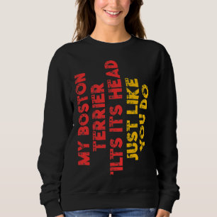 Camiseta Boston Terrier Mãe Pai Proprietário De Cachorro En