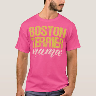 Camiseta Boston Terrier Mama