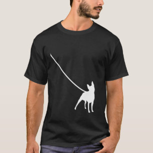 Camiseta Boston Terrier na Coleira Cachorro Bostie Mãe Pai 