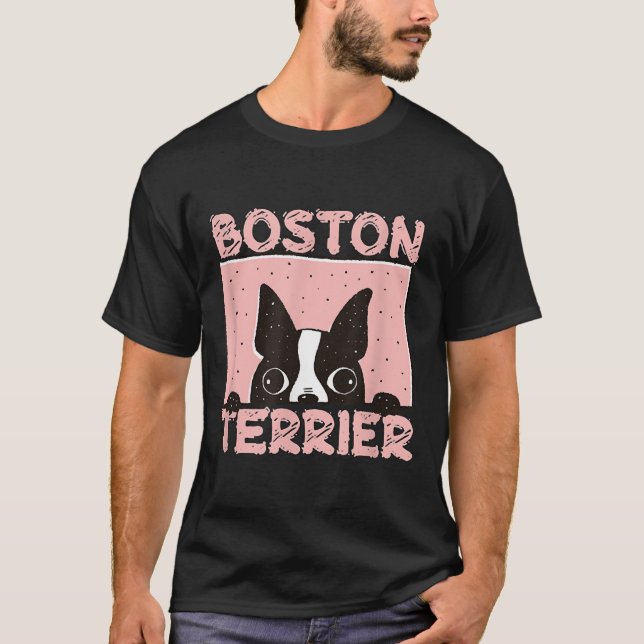 Camiseta Boston Terrier para o cachorro         (Frente)