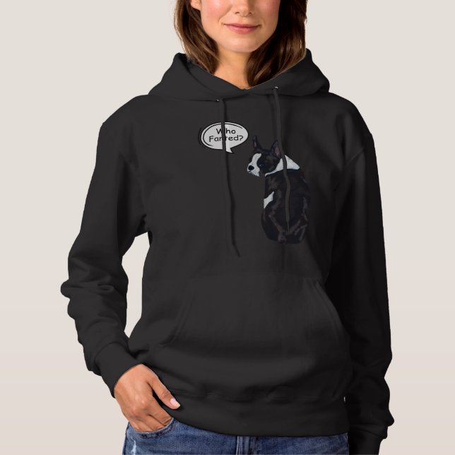 Camiseta Boston Terrier Que Peidou  1 (Frente)