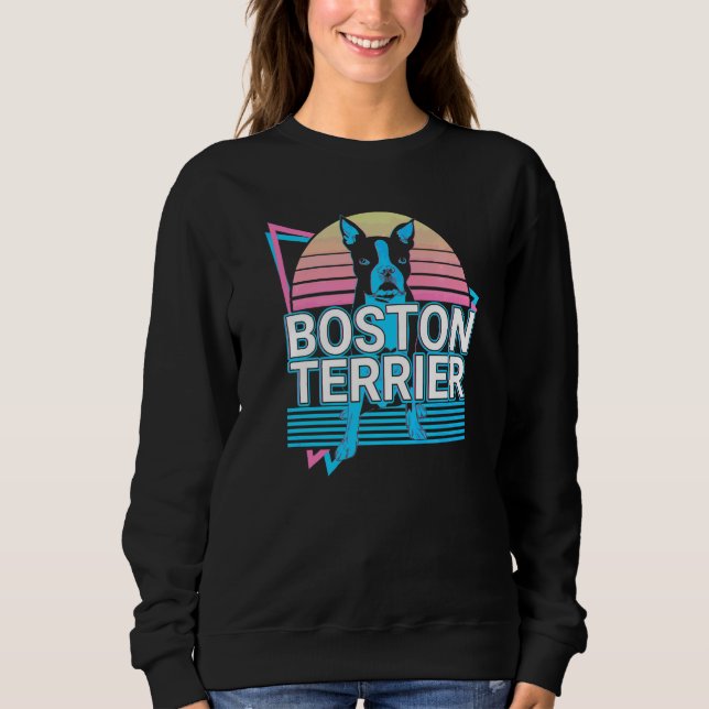 Camiseta Boston Terrier Retro   (Frente)