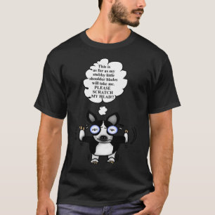 Camiseta Boston Terrier Scratch My Head