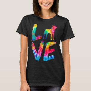 Camiseta Boston Terrier Tie Tie Love Dog Mãe Pai