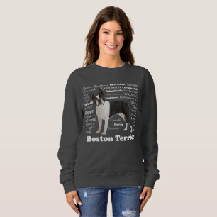 Camiseta Boston Terrier Traça Sweatshirt