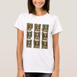 Camiseta Boston Terrier Trendsetters