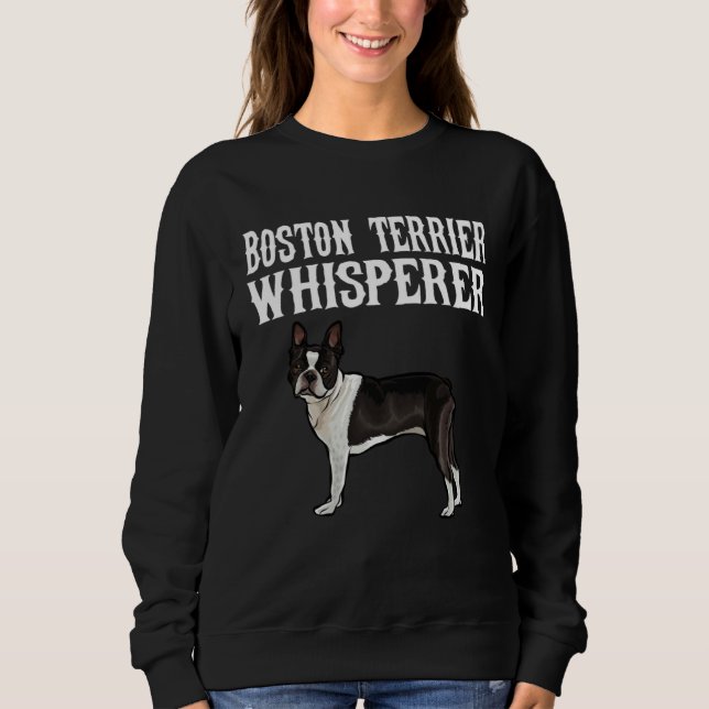 Camiseta Boston Terrier Whisperer Dog (Frente)