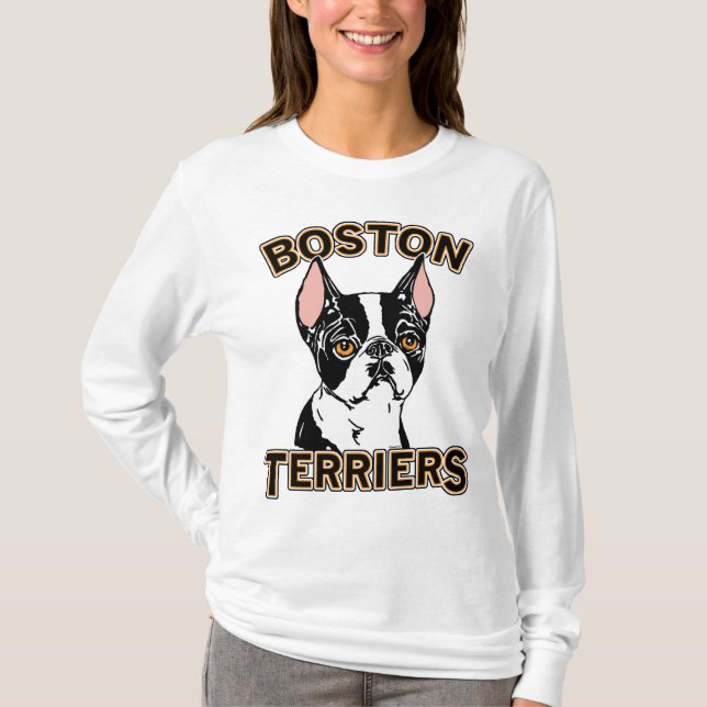 Camiseta Boston Terriers Mascot (Frente)