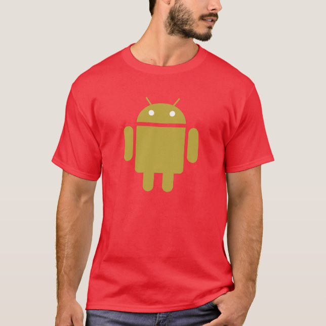 Camiseta Bot oficial do Android (Frente)