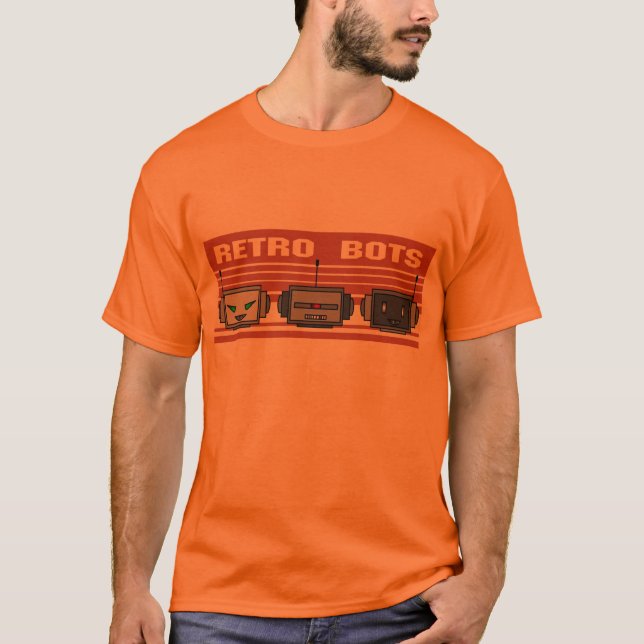 Camiseta bot retro (Frente)