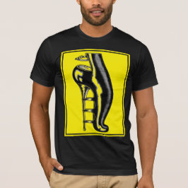Camiseta Bota de Látex Jet™/Borracha Bizarra