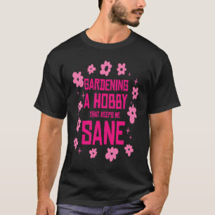 Camiseta Botânica de jardinagem Florista Plantio Hobby Jard