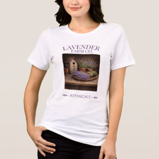 Camiseta Botânica Lavender Farm Co