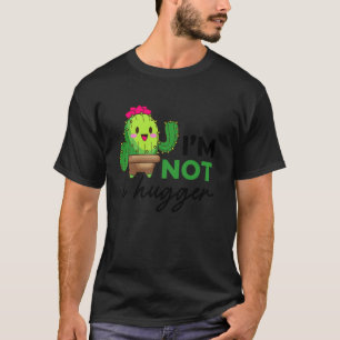 Camiseta Botânica Não Sou Abraçador Plantando Amor Suculent