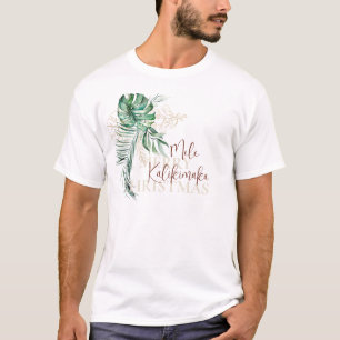 Camiseta Botânica Tropical Mele Kalikimaka