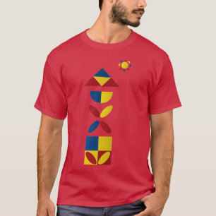 Camiseta Botanical Bauhaus
