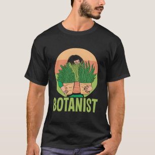 Camiseta Botânico Botânica Jardinagem Flores Plantas