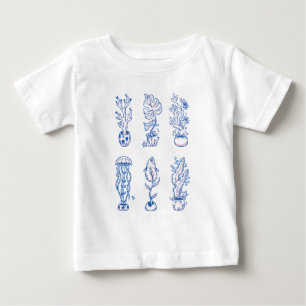 Camiseta Botânicos Oceânicos Surrealistas