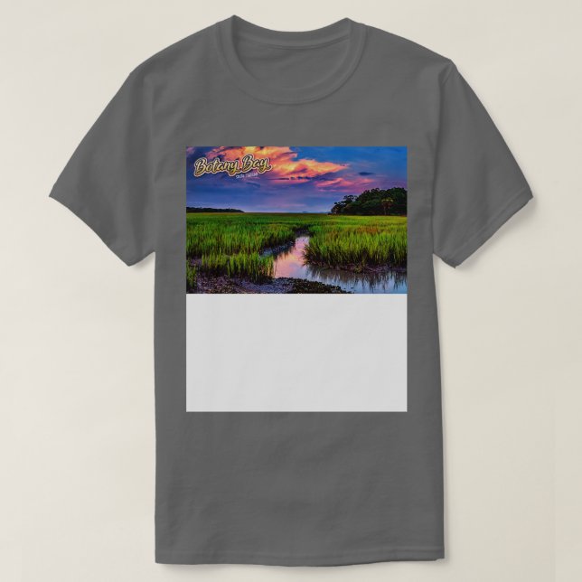 Camiseta Botany Bay South olina (Frente do Design)