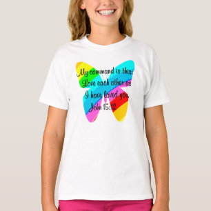 Camiseta BOTÃO bonito DE CINTA-CHUVA