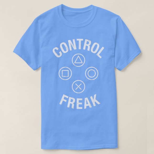 Camiseta Botão Controlador do Console do Consola de Vídeo d (Frente do Design)