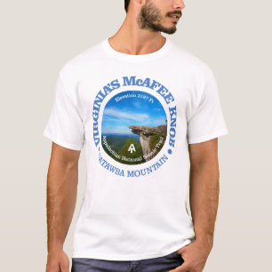 Camiseta Botão de McAfee