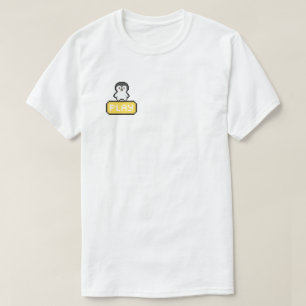 Camiseta Botão de Reprodução Pixel Retro Gamer