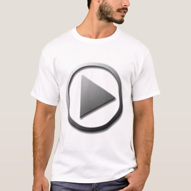 Camiseta Botão do jogo (Frente)
