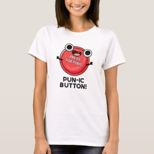 Camiseta Botão Pun-ic Engraçado