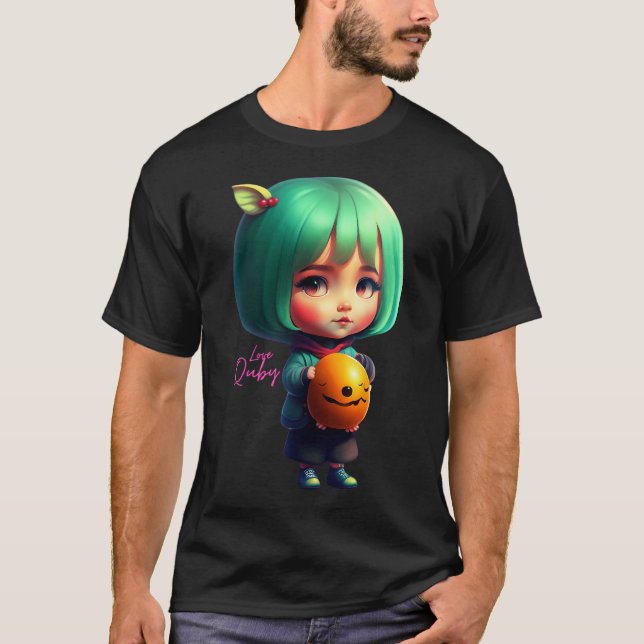 Camiseta Botas de Borracha Amarelas para Chuva (Frente)
