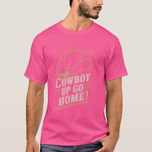 Camiseta Botas de Cowboy Rancho Estilo de Vida de Cowboy Te (Frente)
