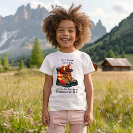 Camiseta Botas exclusivas de bombeiro que descansam após um